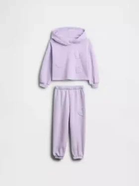Vintagesoft-Kapuzenpulli-Set für Baby & Kleinkind