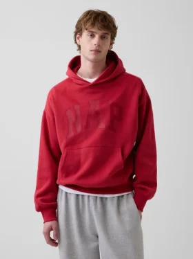 Vintagesoft-Kapuzenpullover für Erwachsene mit Nap-Logo