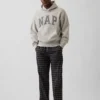 Vintagesoft-Kapuzenpullover für Erwachsene mit Nap-Logo
