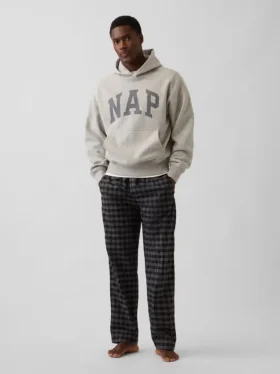 Vintagesoft-Kapuzenpullover für Erwachsene mit Nap-Logo