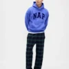 Vintagesoft-Kapuzenpullover für Erwachsene mit Nap-Logo