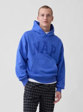 Vintagesoft-Kapuzenpullover für Erwachsene mit Nap-Logo