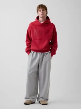 Vintagesoft-Kapuzenpullover für Erwachsene mit Nap-Logo