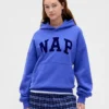 Vintagesoft-Kapuzenpullover für Erwachsene mit Nap-Logo