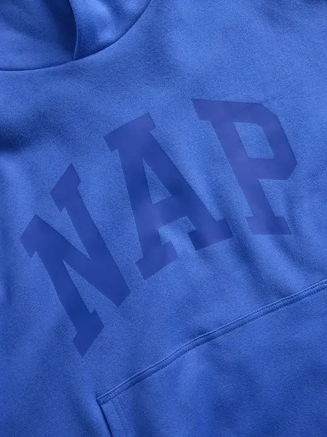 Vintagesoft-Kapuzenpullover für Erwachsene mit Nap-Logo
