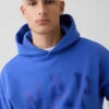 Vintagesoft-Kapuzenpullover für Erwachsene mit Nap-Logo