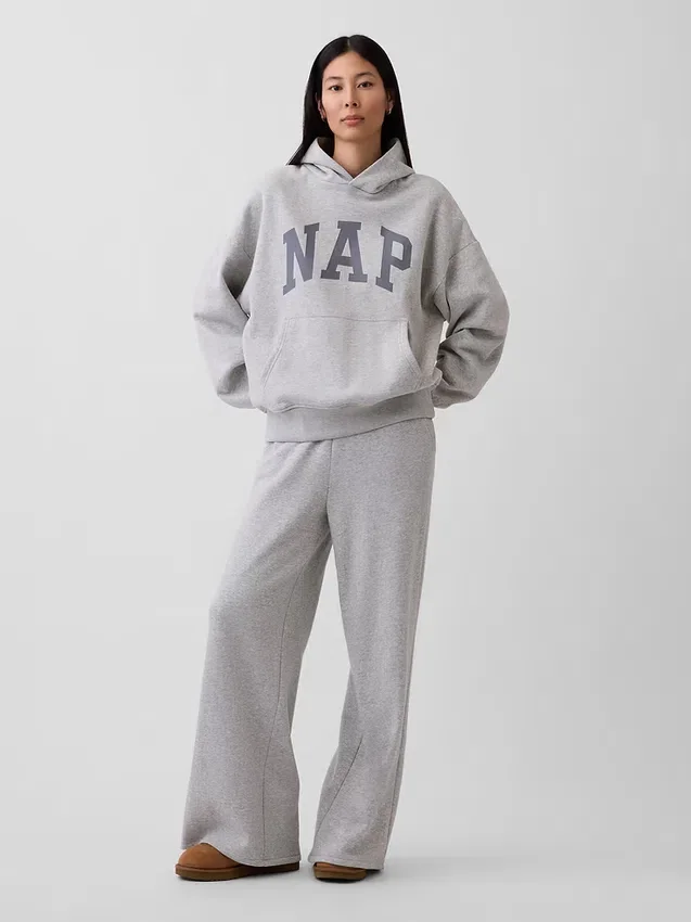 Vintagesoft-Kapuzenpullover für Erwachsene mit Nap-Logo