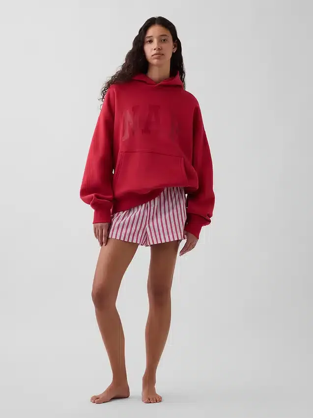 Vintagesoft-Kapuzenpullover für Erwachsene mit Nap-Logo