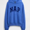 Vintagesoft-Kapuzenpullover für Erwachsene mit Nap-Logo