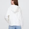 Vintagesoft-Kapuzenpullover mit Reißverschluss