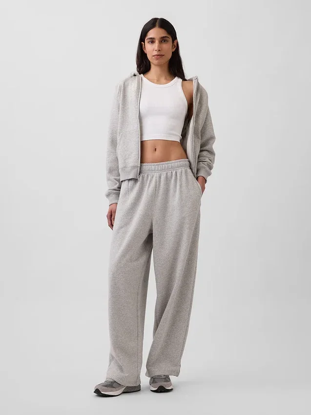 Vintagesoft-Kapuzenpullover mit Reißverschluss