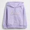 Vintagesoft-Kapuzenpullover mit Reißverschluss für Baby & Kleinkind