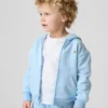 Vintagesoft-Kapuzenpullover mit Reißverschluss für Baby & Kleinkind