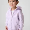 Vintagesoft-Kapuzenpullover mit Reißverschluss für Baby & Kleinkind