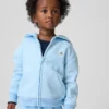 Vintagesoft-Kapuzenpullover mit Reißverschluss für Baby & Kleinkind