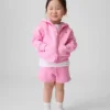 Vintagesoft-Kapuzenpullover mit Reißverschluss für Baby & Kleinkind