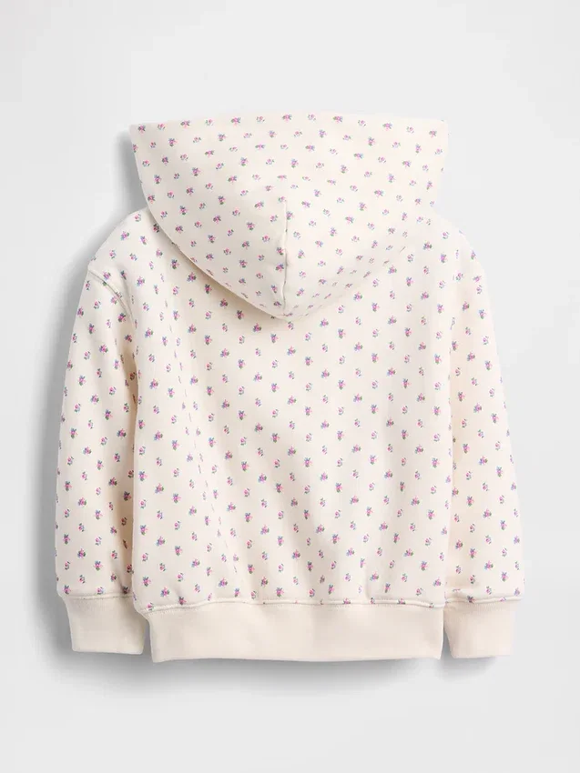 Vintagesoft-Kapuzenpullover mit Reißverschluss für Baby & Kleinkind