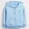 Vintagesoft-Kapuzenpullover mit Reißverschluss für Baby & Kleinkind