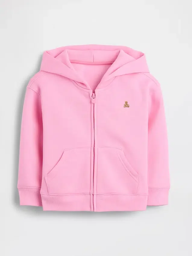 Vintagesoft-Kapuzenpullover mit Reißverschluss für Baby & Kleinkind