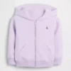 Vintagesoft-Kapuzenpullover mit Reißverschluss für Baby & Kleinkind