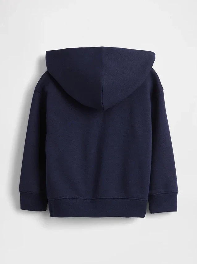 Vintagesoft-Kapuzenpullover mit Reißverschluss für Baby & Kleinkind