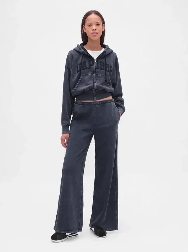 Vintagesoft Logo Baggy-Jogginghose