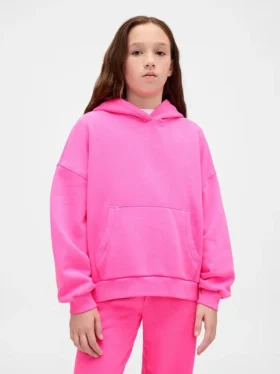 „Vintagesoft“-Oversize-Hoodie für Kinder