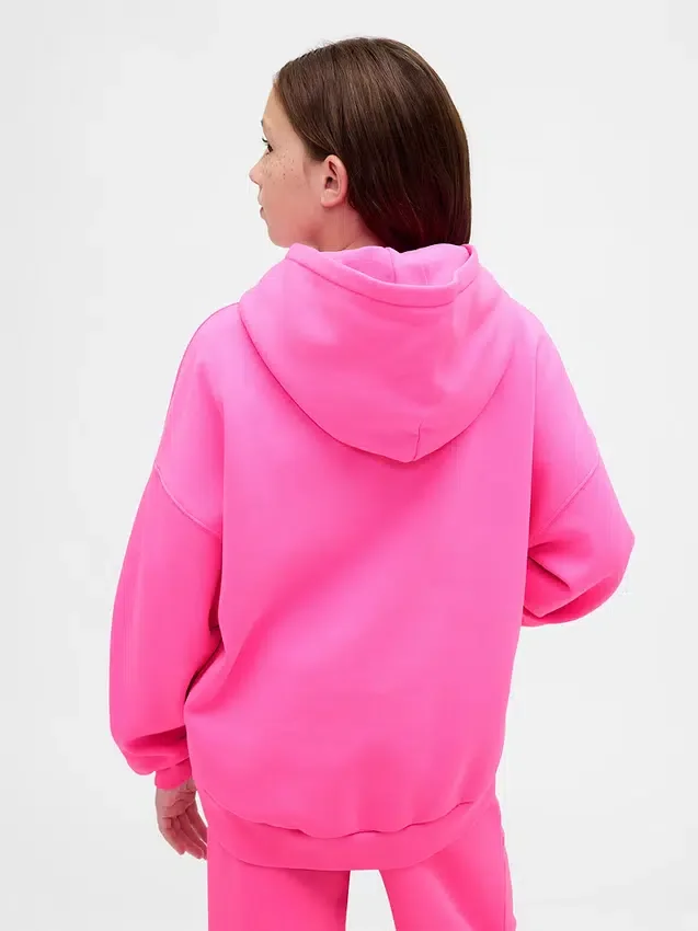 „Vintagesoft“-Oversize-Hoodie für Kinder