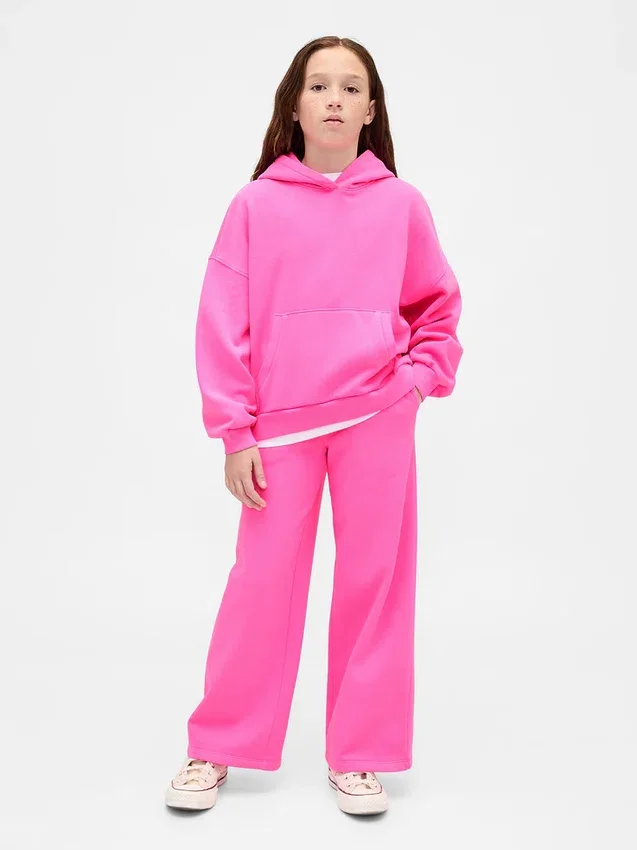 „Vintagesoft“-Oversize-Hoodie für Kinder