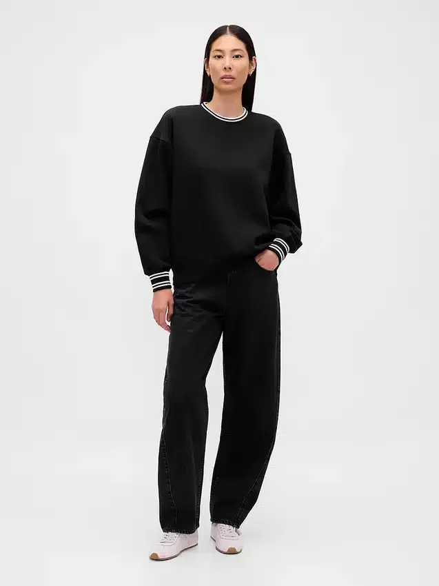 Vintagesoft Oversize-Tunika-Sweatshirt