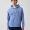 Vintagesoft Oversized-Hoodie mit Americana-Logo