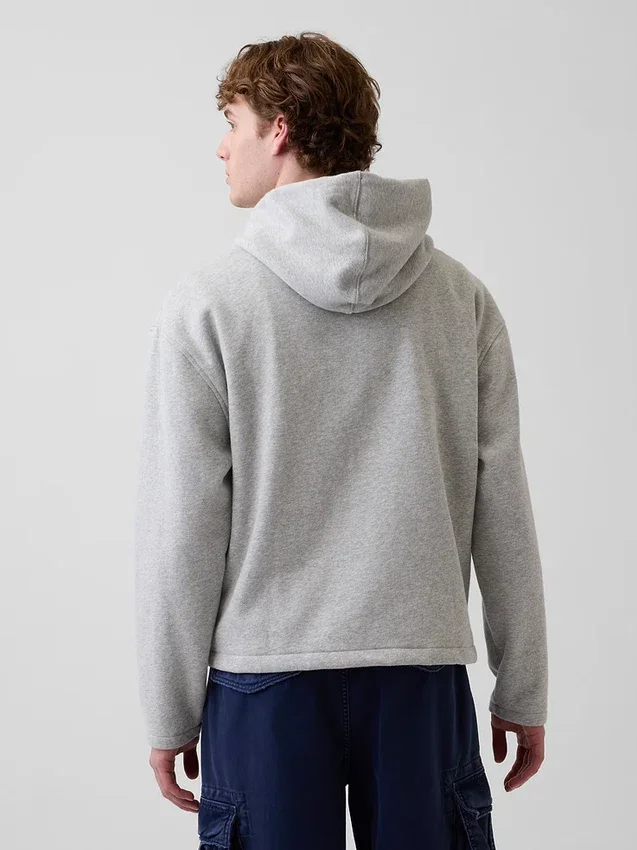 Vintagesoft Oversized-Hoodie mit Americana-Logo