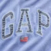 Vintagesoft Oversized-Hoodie mit Americana-Logo
