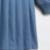 Vintagesoft-Plissee-Sweatshirtkleid für Kinder