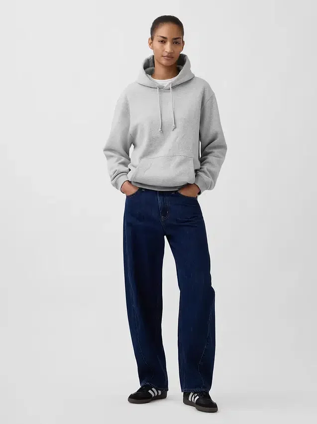 Vintagesoft Relaxed Hoodie für Erwachsene