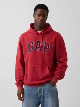 Vintagesoft Relaxed Logo-Hoodie für Erwachsene