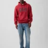 Vintagesoft Relaxed Logo-Hoodie für Erwachsene