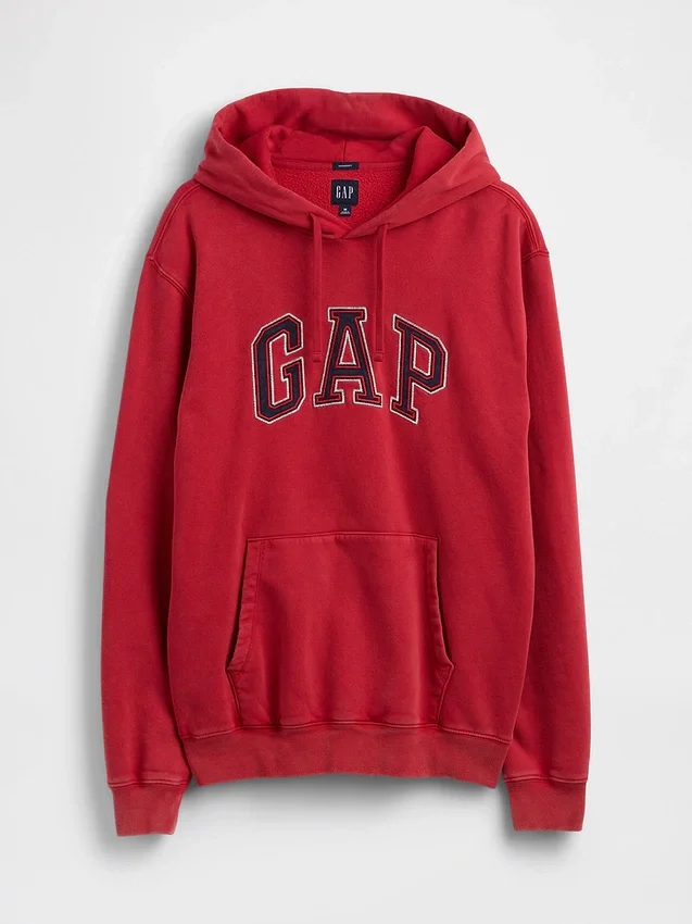Vintagesoft Relaxed Logo-Hoodie für Erwachsene