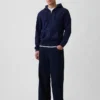 Vintagesoft Relaxed Zip Hoodie für Erwachsene