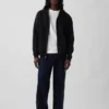 Vintagesoft Relaxed Zip Hoodie für Erwachsene