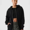 Vintagesoft Relaxed Zip Hoodie für Erwachsene
