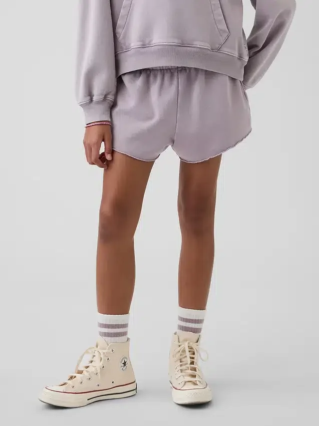 Vintagesoft-Shorts für Kinder in lockerer Passform