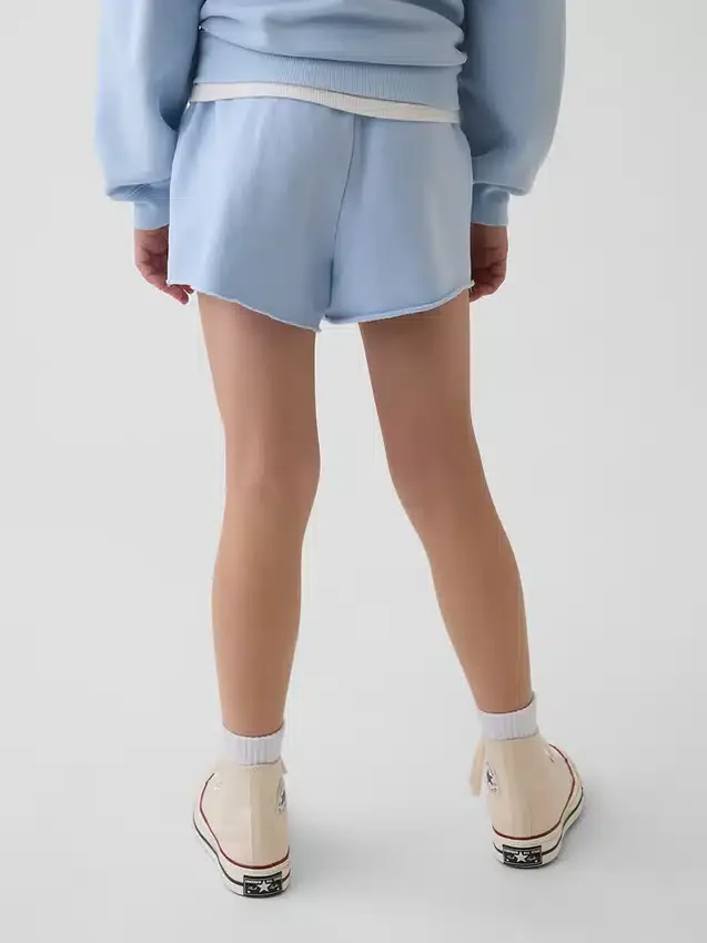 Vintagesoft-Shorts für Kinder in lockerer Passform