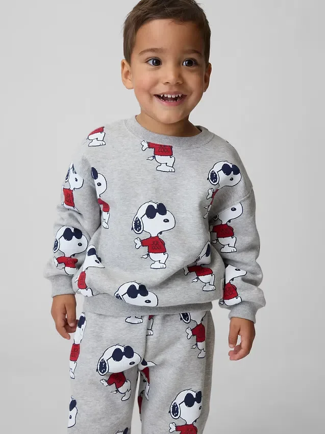 Vintagesoft-Snoopy-Outfit-Set für Baby & Kleinkind
