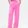 Vintagesoft Sweathose mit Naht und geradem Schnitt