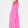 Vintagesoft Sweathose mit Naht und geradem Schnitt
