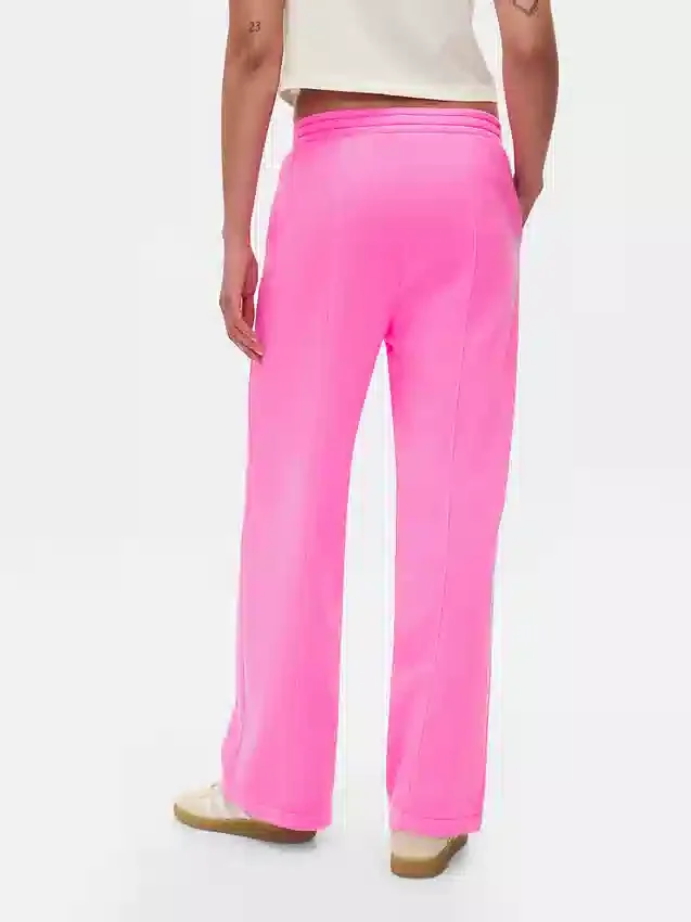 Vintagesoft Sweathose mit Naht und geradem Schnitt