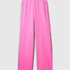 Vintagesoft Sweathose mit Naht und geradem Schnitt