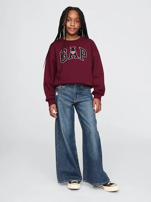 Vintagesoft-Sweatshirt für Kinder