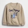 Vintagesoft-Sweatshirt mit Aufdruck für Baby & Kleinkind